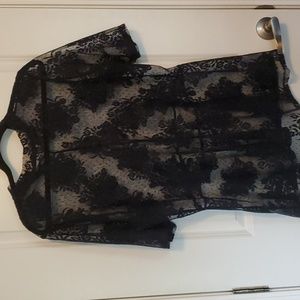 Lane Bryant lace top